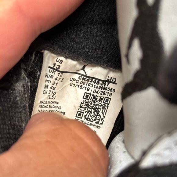 Air Jordan 3 Retro Tinker SP Black
Cement Size 13 CK4348-007 - Picture 8 of 9